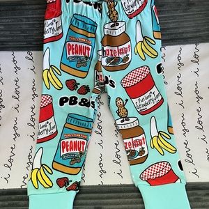 Purl Lamb PB&J infant pj set